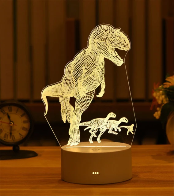 3D Lampe Deko Tischlicht in vielen verschiedenen Motiven