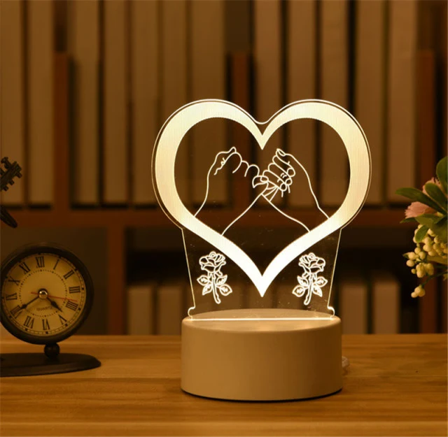 3D Lampe Deko Tischlicht in vielen verschiedenen Motiven