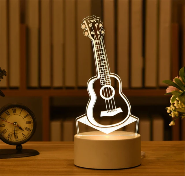 3D Lampe Deko Tischlicht in vielen verschiedenen Motiven