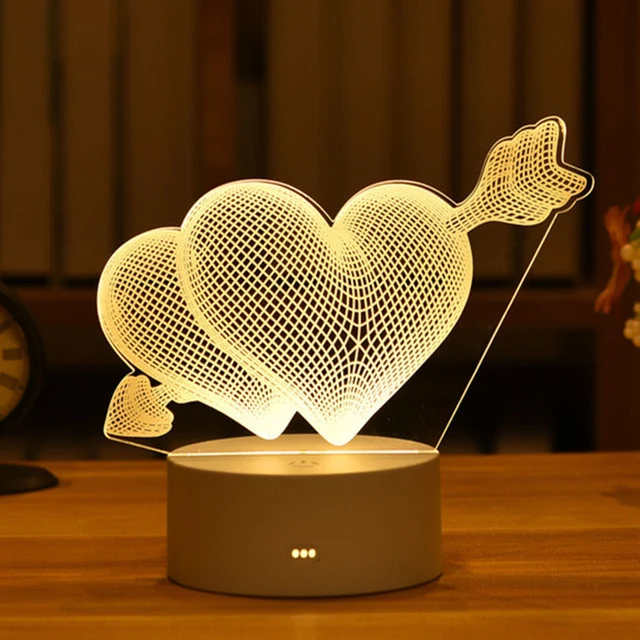 3D Lampe Deko Tischlicht in vielen verschiedenen Motiven