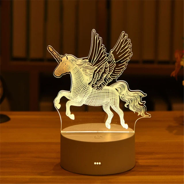 3D Lampe Deko Tischlicht in vielen verschiedenen Motiven