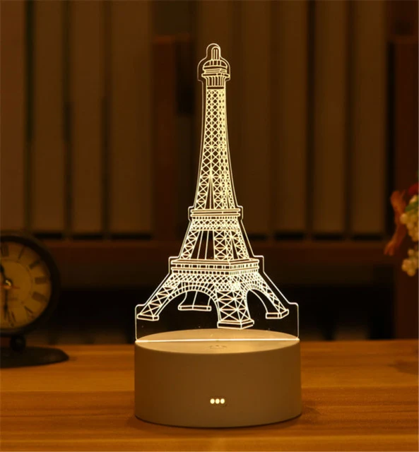 3D Lampe Deko Tischlicht in vielen verschiedenen Motiven