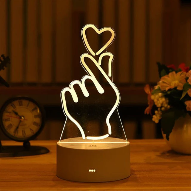 3D Lampe Deko Tischlicht in vielen verschiedenen Motiven