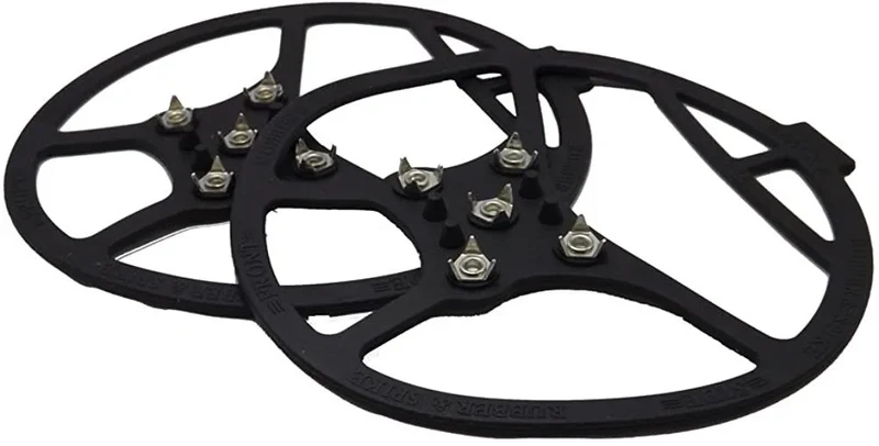 Schuhspikes Anti Rutsch Eiskrallen Wanderhilfe Gr. 35–39 M Spiraldraht - 1 Paar