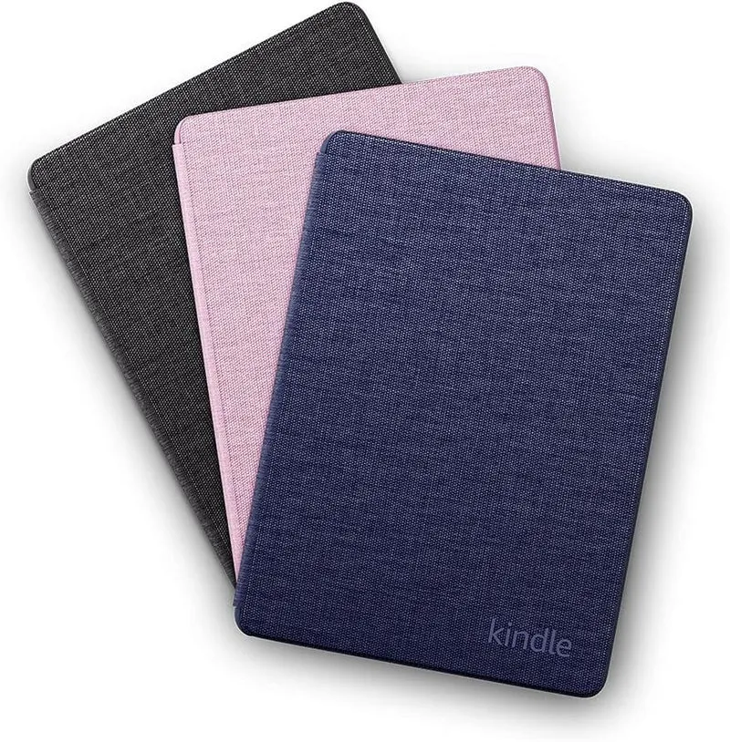 Hülle für Amazon Kindle Paperwhite (2024) & Kindle Colorsoft – Wasserfeste faltbare Schutzhülle aus Stoff