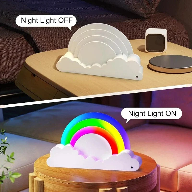 Veilleuse arc en ciel bebe | LumiArc
