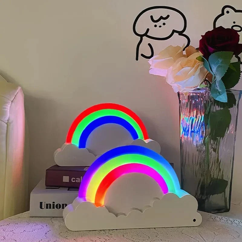 Veilleuse arc en ciel bebe | LumiArc