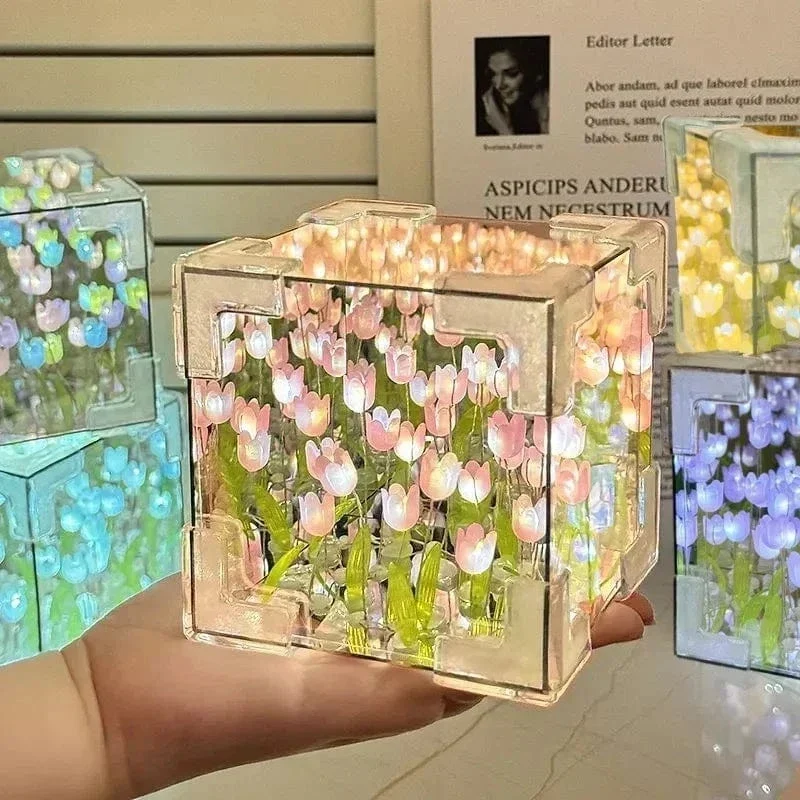 Veilleuse fleur - Flowerbox
