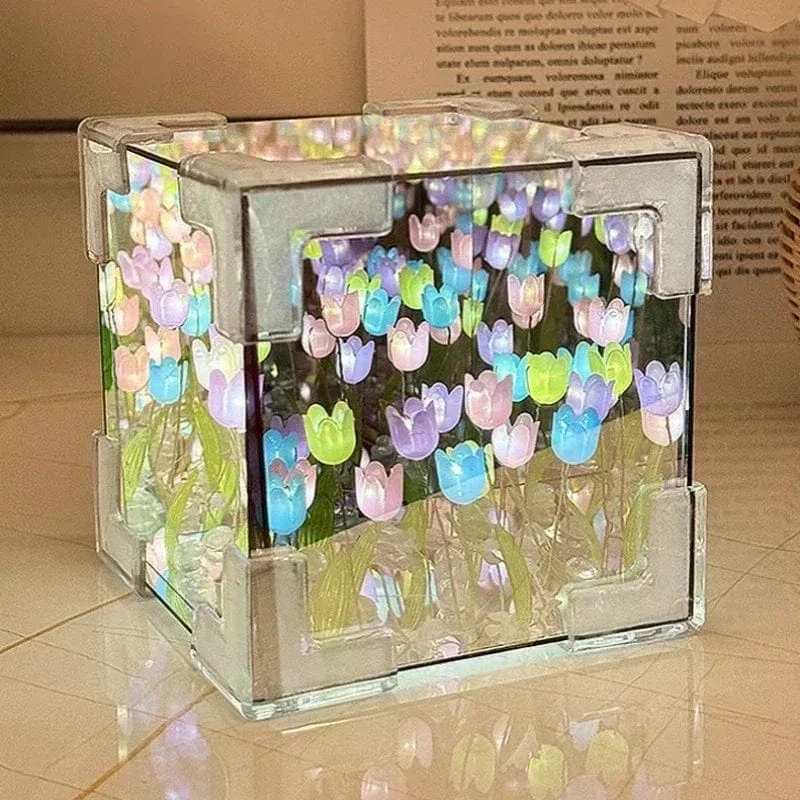 Veilleuse fleur - Flowerbox