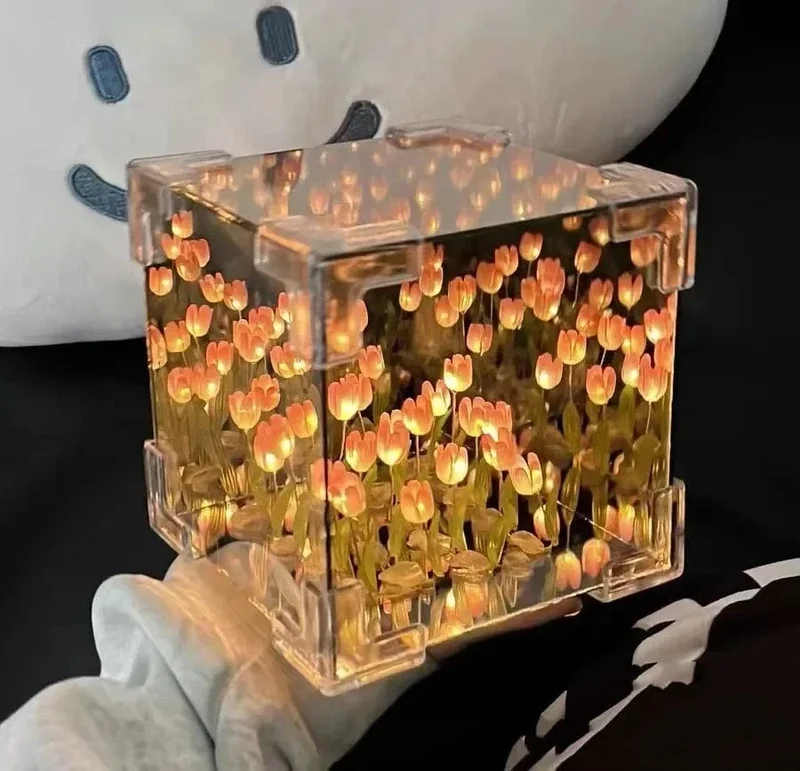 Veilleuse fleur - Flowerbox