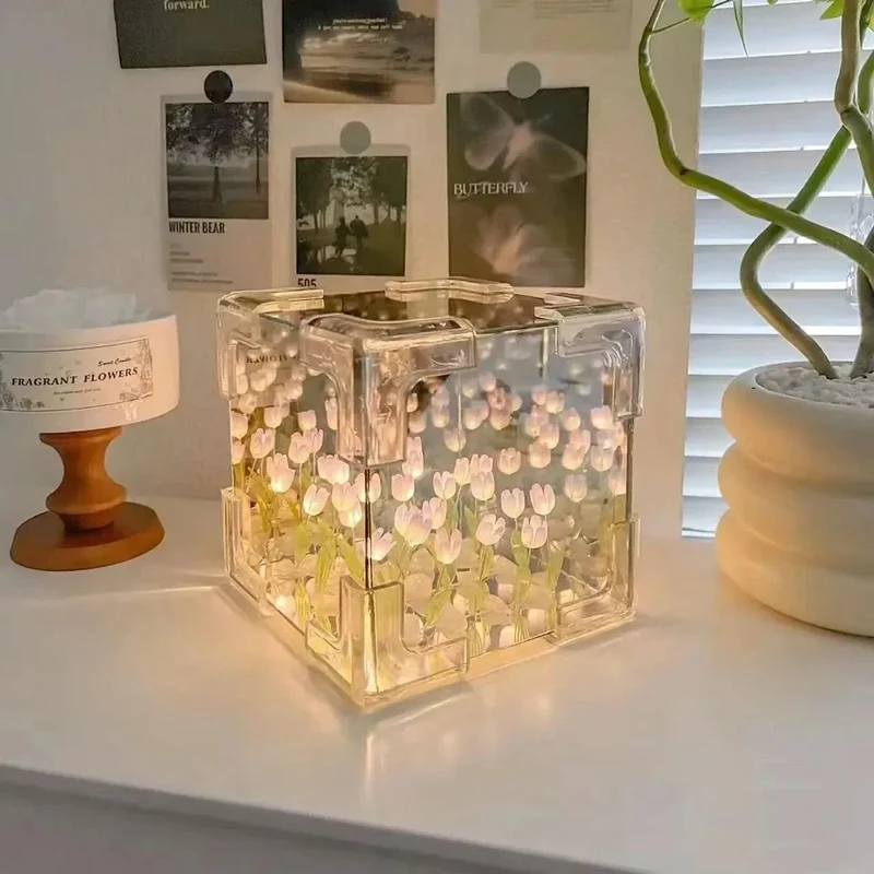Veilleuse fleur - Flowerbox