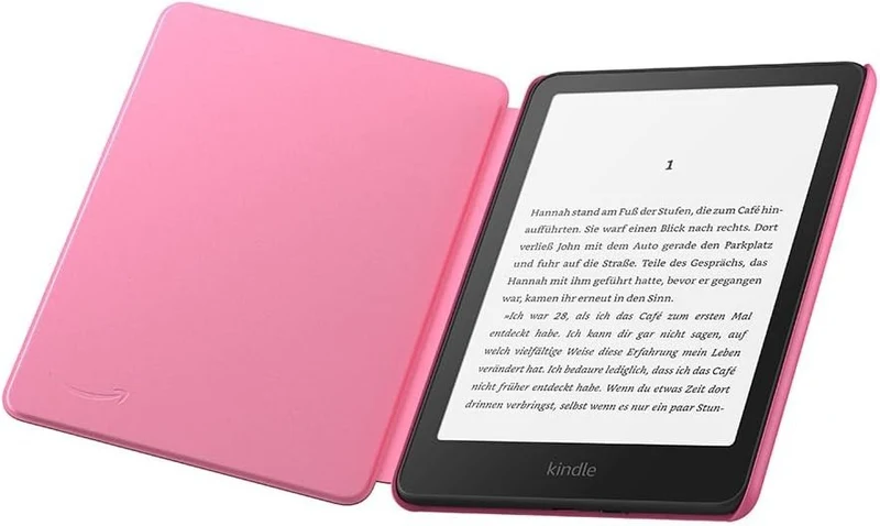Hülle für Amazon Kindle Paperwhite und Amazon Kindle Colorsoft – Leichte und wasserfeste faltbare Schutzhülle – Stoff