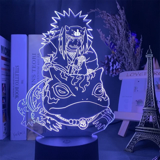 Naruto Uzumaki LED Nachtlampe Sasuke Kakashi Hatake Kids Slaapkamer Nachtlampje Itachi Uchiha