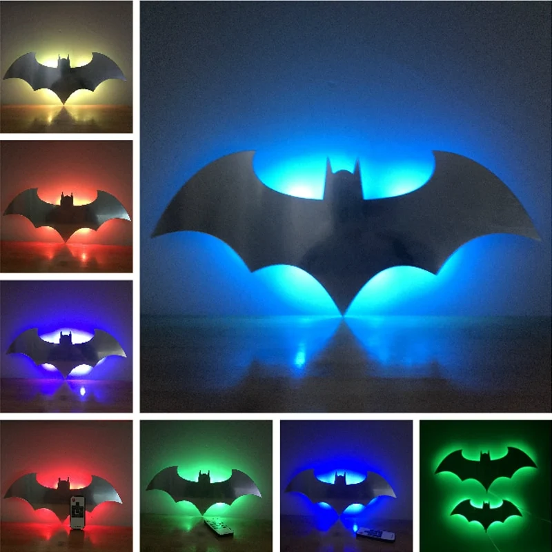 Batman Wandlampe LED Licht