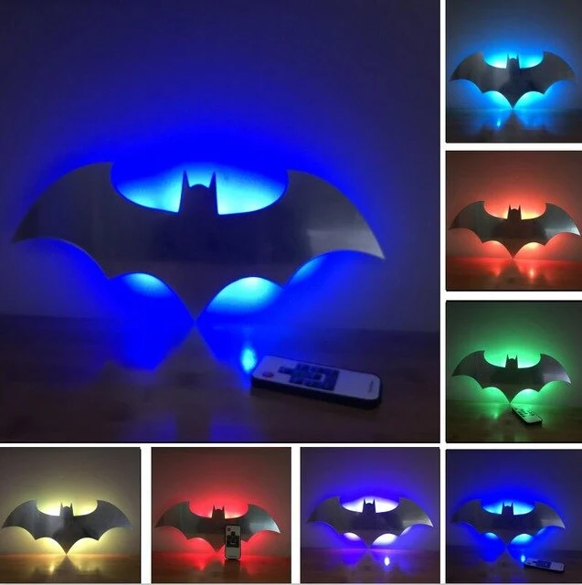 Batman Wandlampe LED Licht