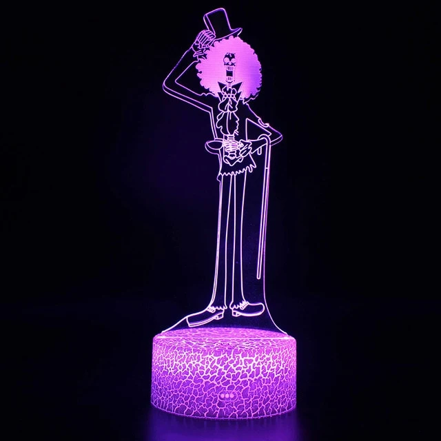 One Piece Anime 3D Lampe mit Farbwechsel - verschiedene Motive