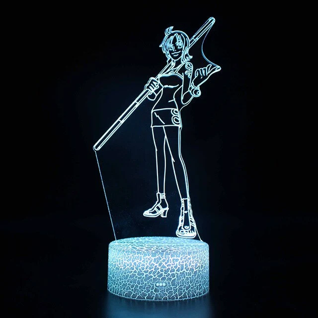One Piece Anime 3D Lampe mit Farbwechsel - verschiedene Motive