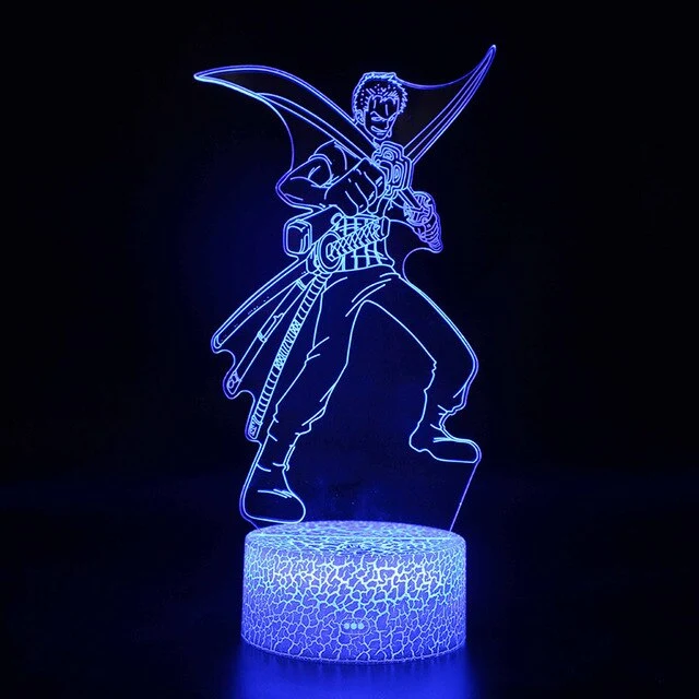 One Piece Anime 3D Lampe mit Farbwechsel - verschiedene Motive
