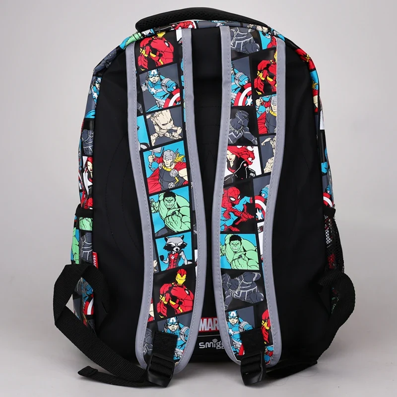 Smiggle Superhelden Schul Rucksack mit Spiderman, Thor, Iron Man etc. Motiv