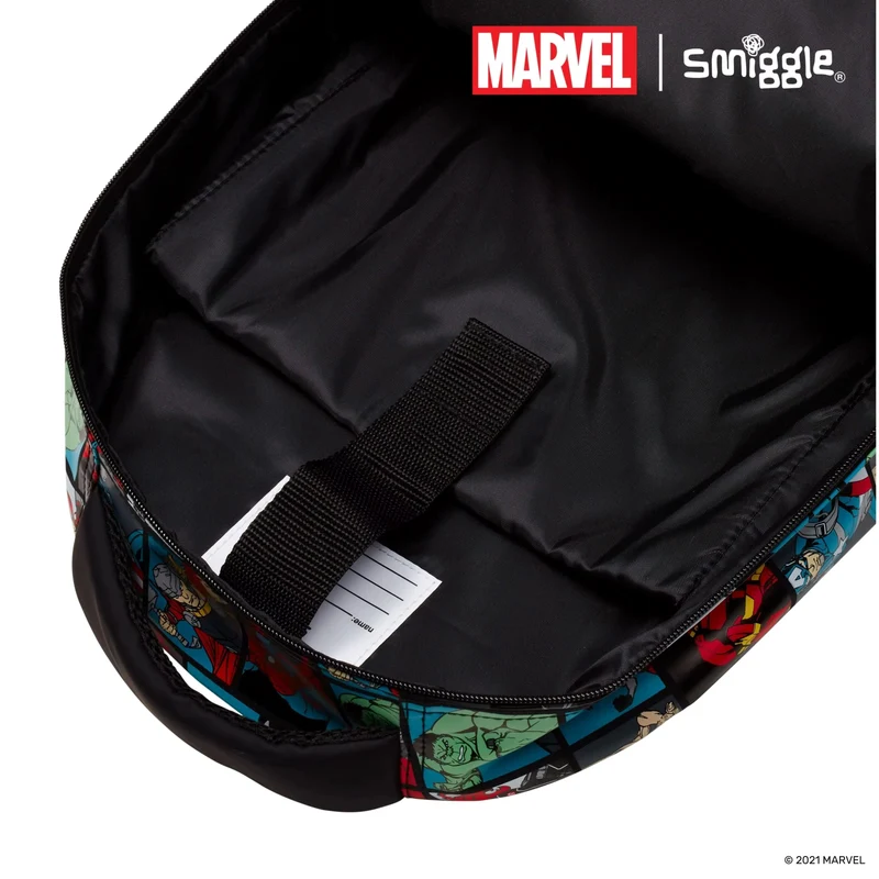 Smiggle Superhelden Schul Rucksack mit Spiderman, Thor, Iron Man etc. Motiv