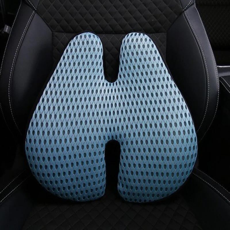 Memory Foam Lendenkissen Rückenstützkissen Lordosenstütze Bürostuhl Auto Ergonomisch - Sitzkissen