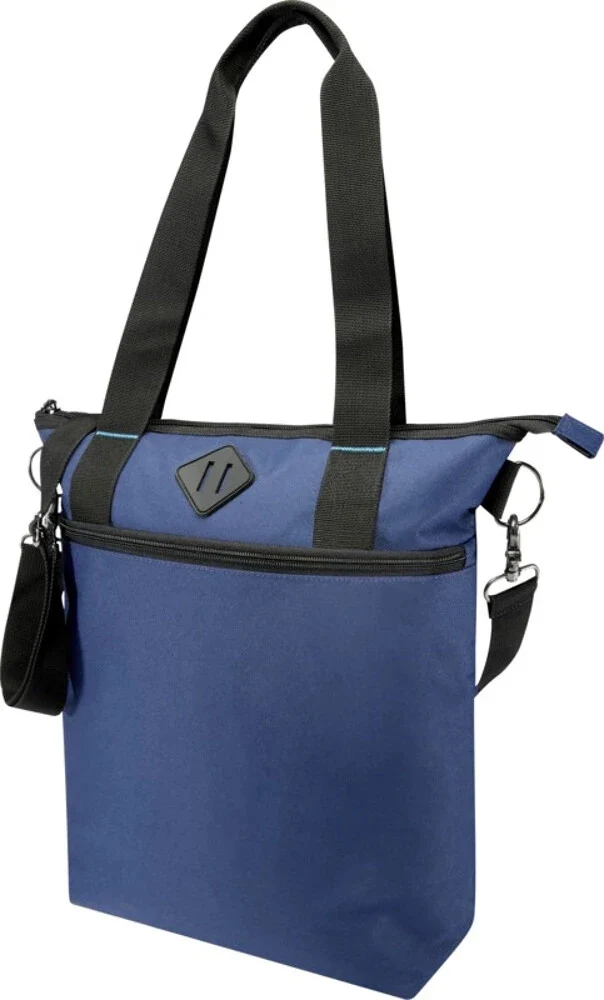 Laptoptasche 12L Blau – Recycelt, Gepolstert, Tragbar mit Schultergurt