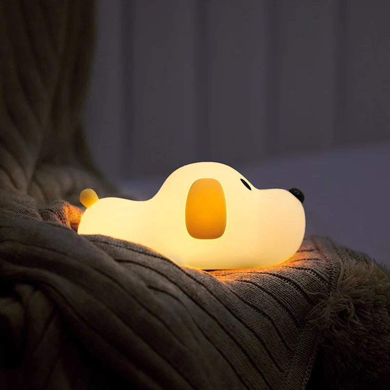 Süßer Hundewelpe Nachtlampe Nachtlicht