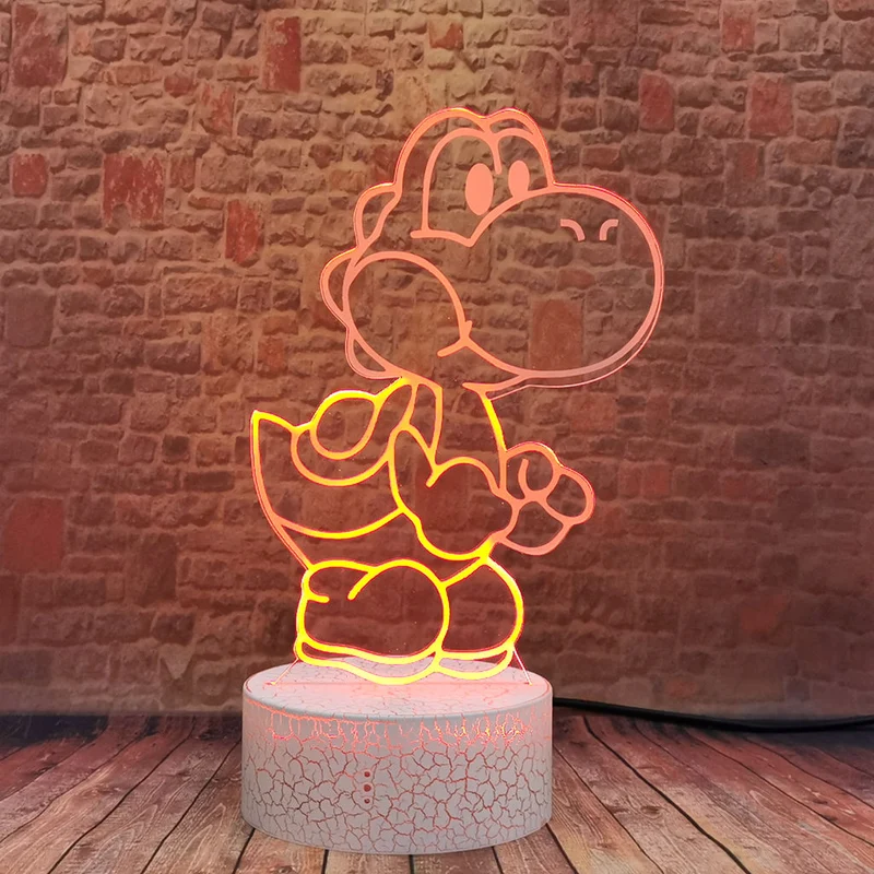 Yoshi Nachtlicht mit Farbwechsel Funktion