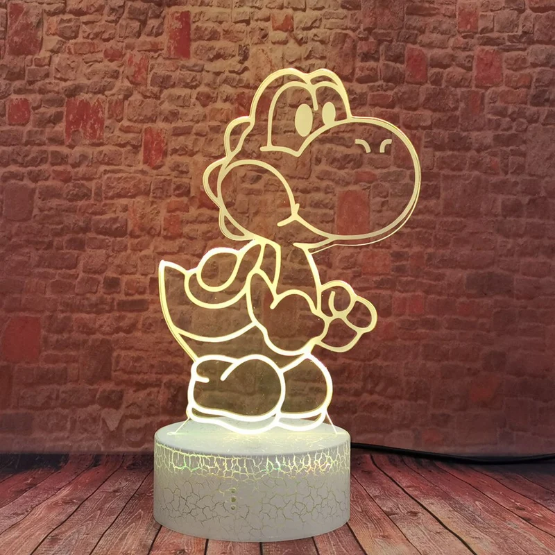 Yoshi Nachtlicht mit Farbwechsel Funktion