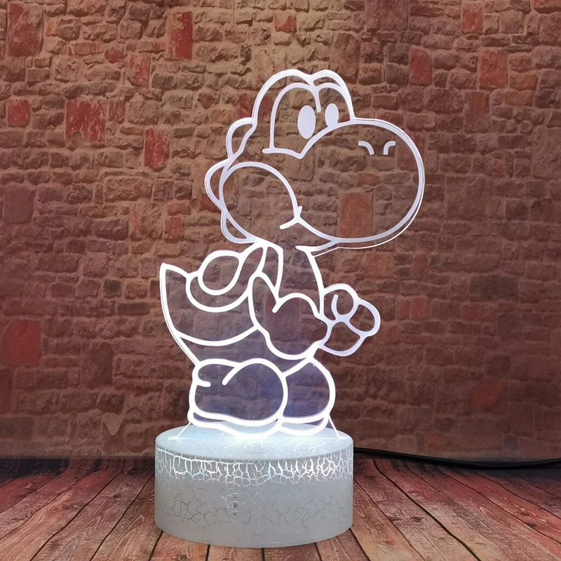 Yoshi Nachtlicht mit Farbwechsel Funktion