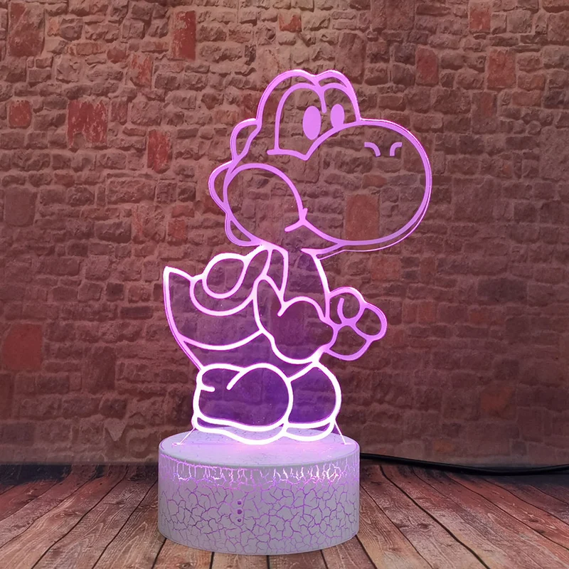 Yoshi Nachtlicht mit Farbwechsel Funktion