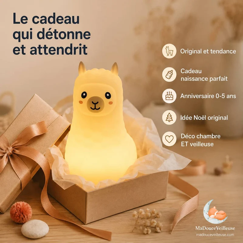 Veilleuse Lama - LamaLuz