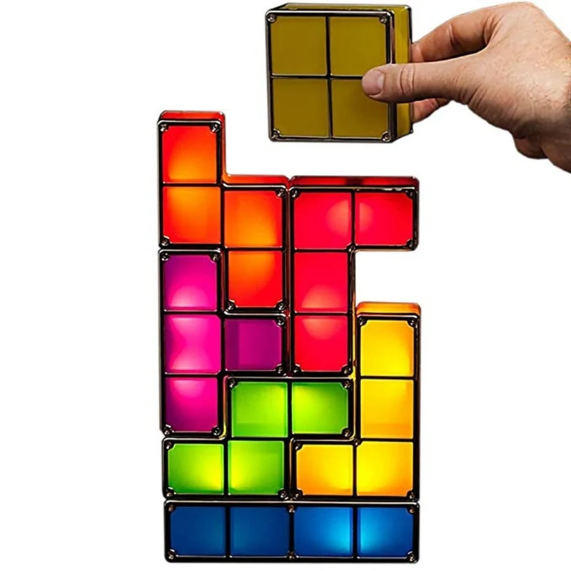 Tetris Nachtlicht, Lampe, Tischlicht