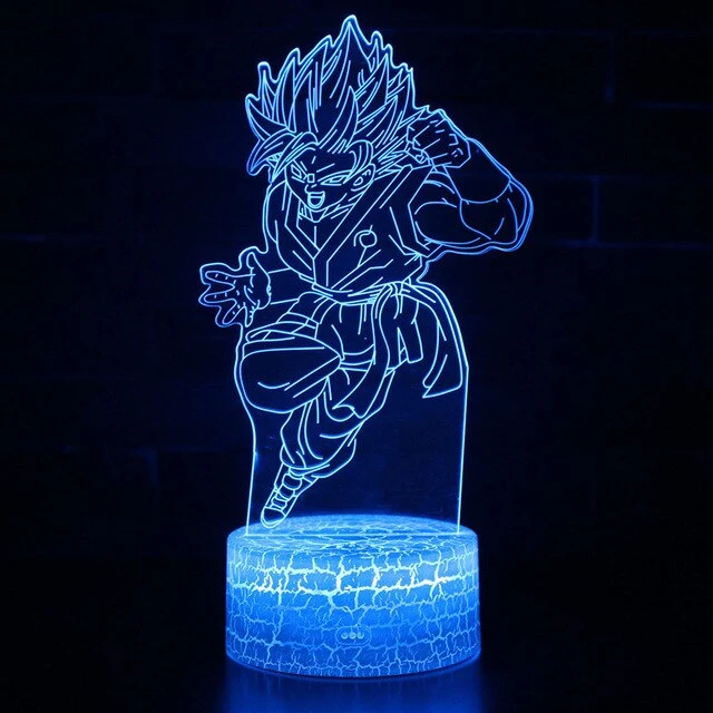 Dragon Ball Lampe mit Farbwechsel und magischen 3D Effekt
