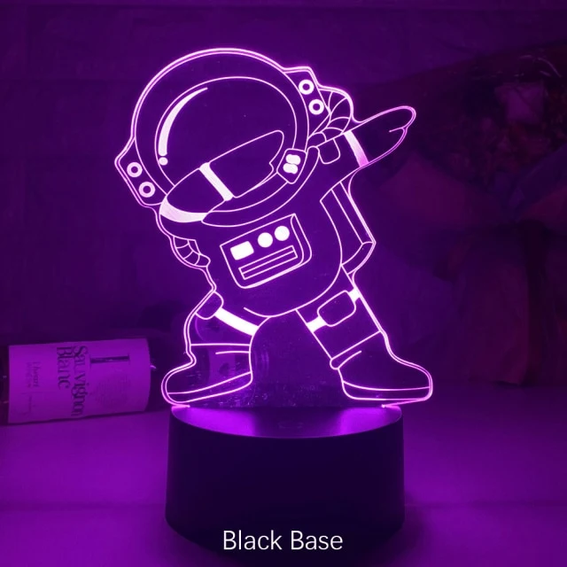 Lustiger Astronaut als Nachttisch Lampe Deko Licht