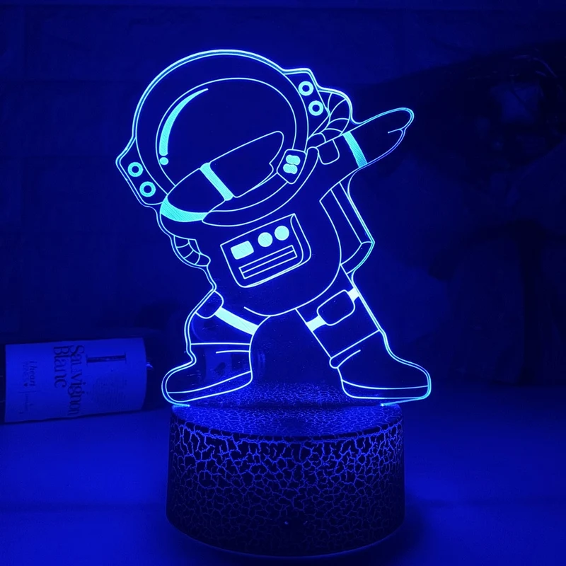Lustiger Astronaut als Nachttisch Lampe Deko Licht