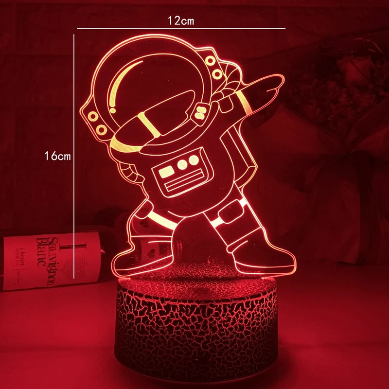 Lustiger Astronaut als Nachttisch Lampe Deko Licht