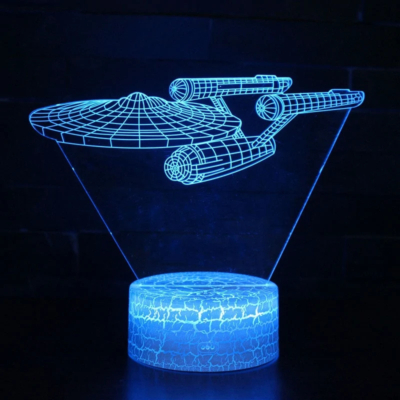 Star Trek Raumschiff Enterprise Lampe Nachtlicht