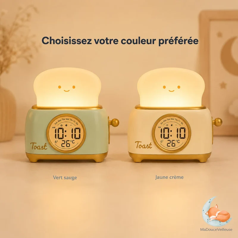 Veilleuse grille pain - LumiToast