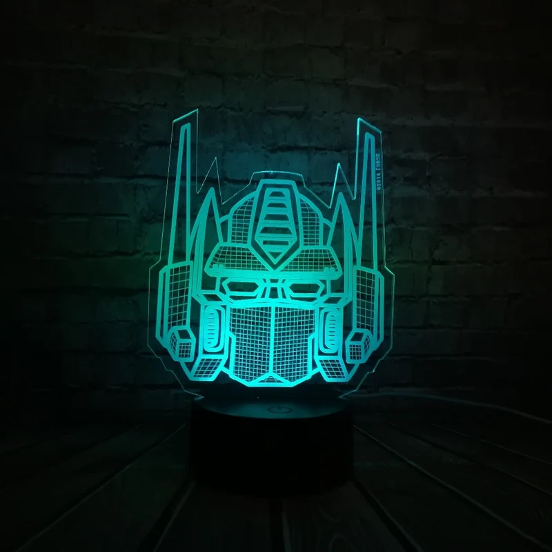 3D LED Lampe Transformer - Nachtlicht - Tischlampe