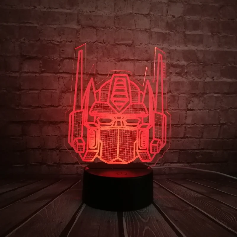 3D LED Lampe Transformer - Nachtlicht - Tischlampe