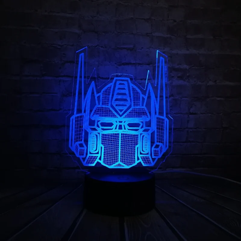 3D LED Lampe Transformer - Nachtlicht - Tischlampe