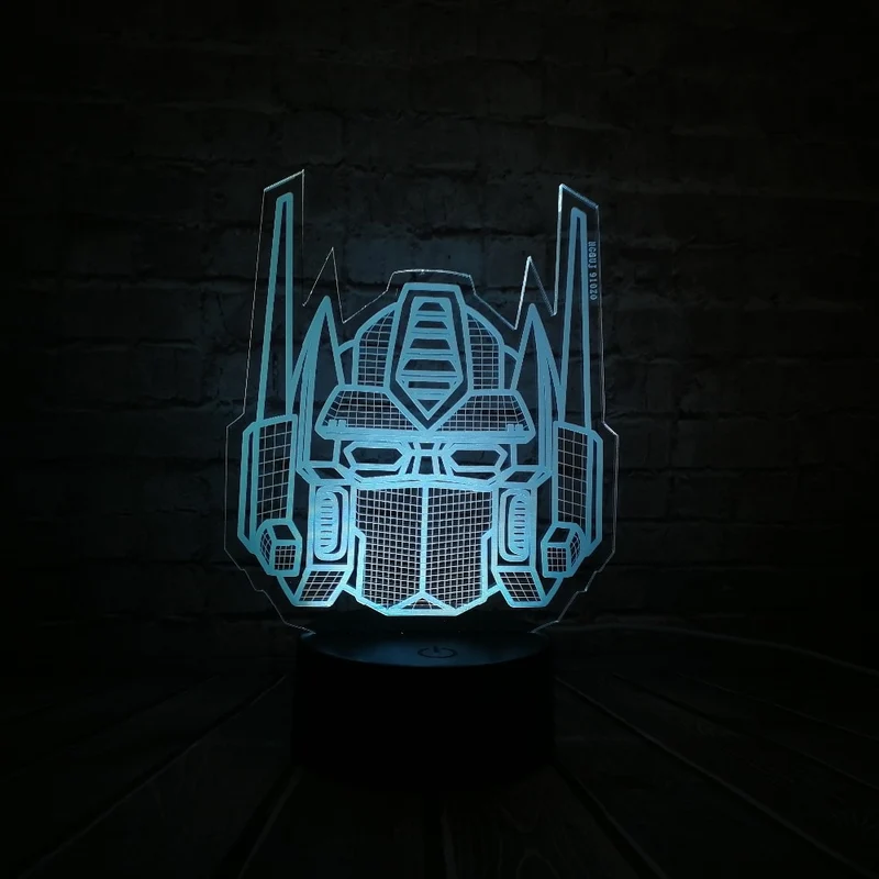 3D LED Lampe Transformer - Nachtlicht - Tischlampe