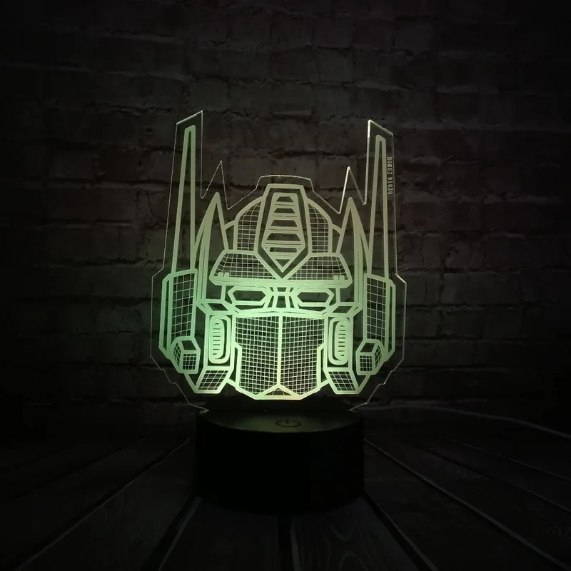 3D LED Lampe Transformer - Nachtlicht - Tischlampe