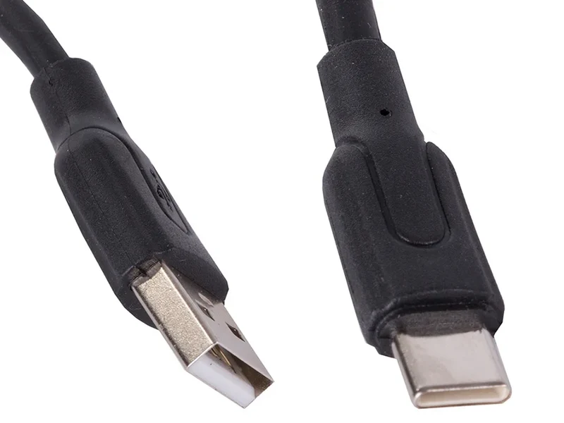 USB-C Kabel 1,4 m – USB-A auf USB-C Ladekabel und Datenkabel mit 2,1 A für kompatible Geräte