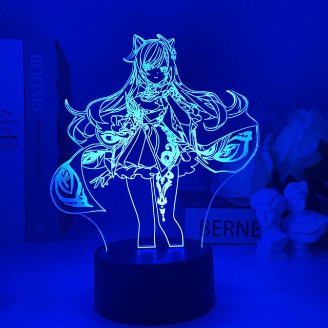 Genshin Impact 3D LED Lampe