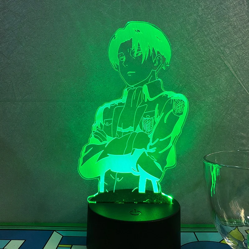 Attack On Titan Anime Nachtlicht