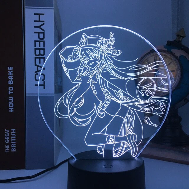 Genshin Impact LED Nachtlicht mit Farbwechsel - verschiedene Motive
