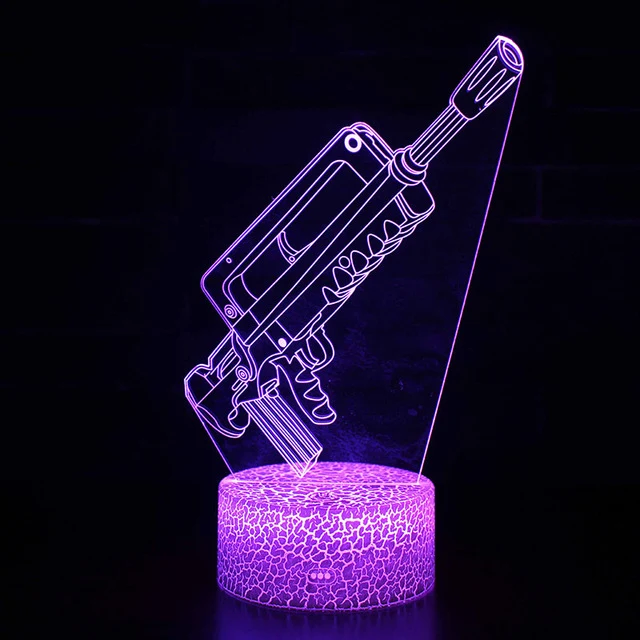 Battle Royale Fortnite Lampe, Nachtlicht, Nachtlampe Diverse Motive