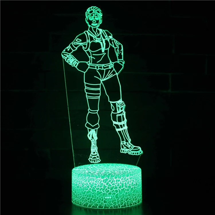 Battle Royale Fortnite Lampe, Nachtlicht, Nachtlampe Diverse Motive